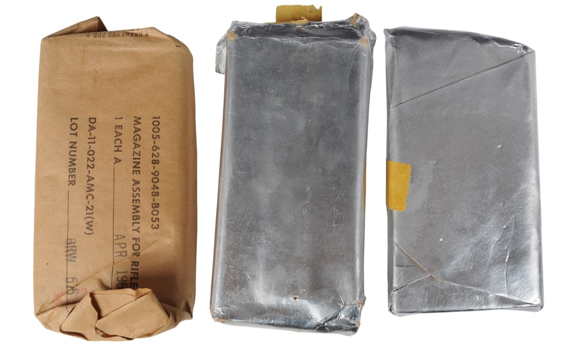 Surplus M14 7.62x51mm 20 Rd Magazine Lot of 9 (JGD) - 2