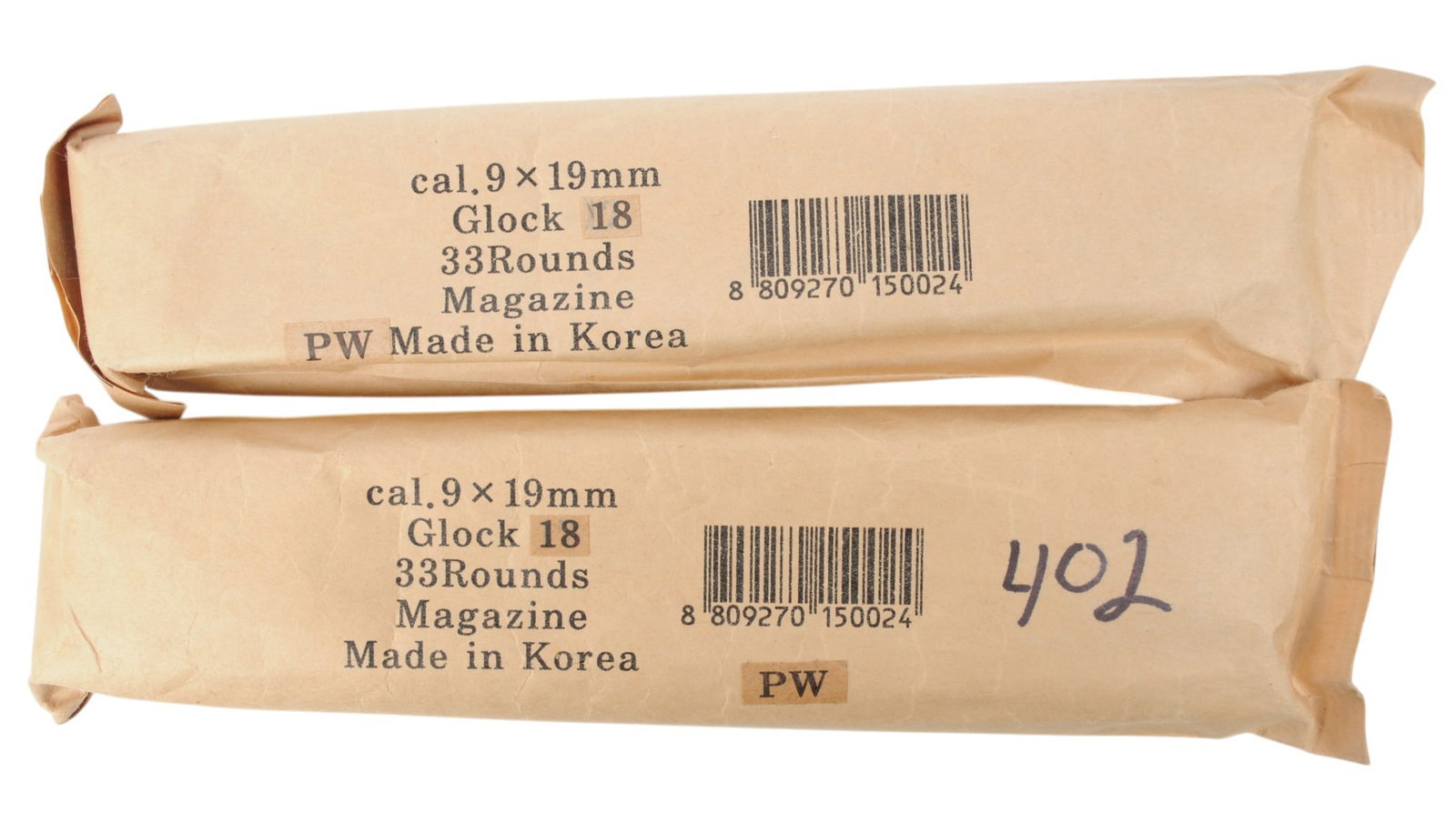 Glock 18 9mm 33Rd Magazine Lot of 5 (JGD) - 2