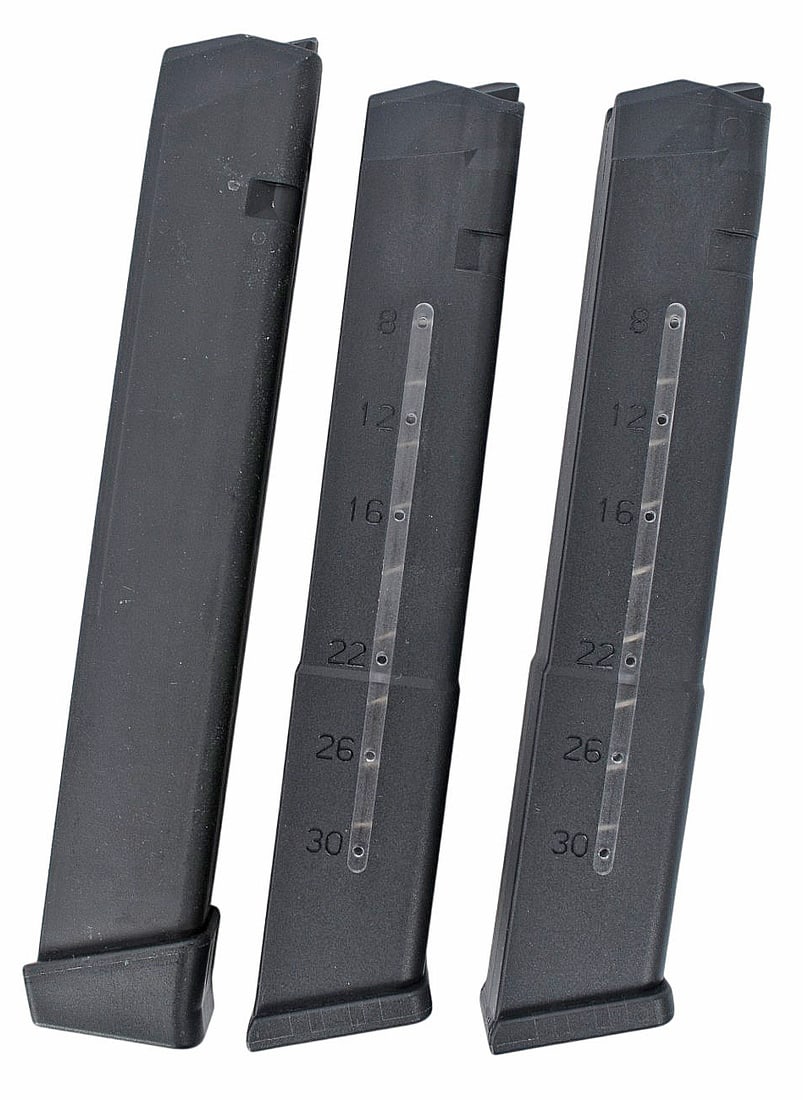 Glock 18 9mm 33Rd Magazine Lot of 5 (JGD) - 3
