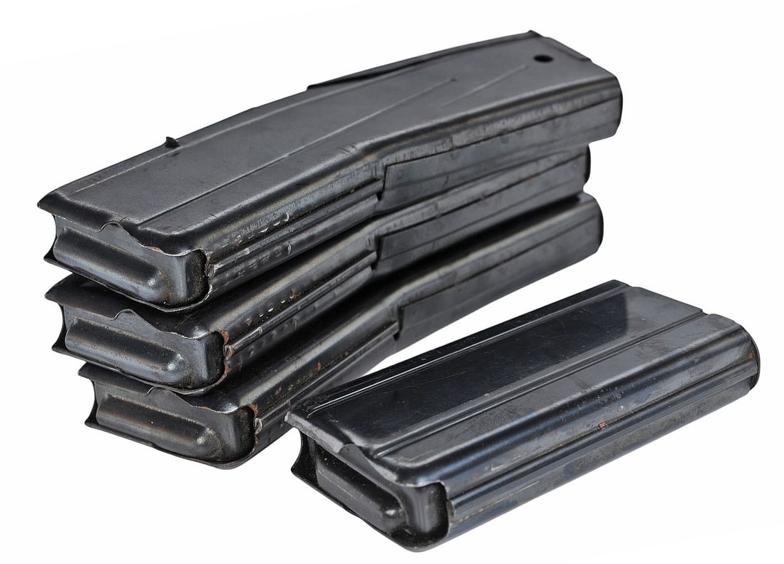 Mixed Group of 4 .30 Carbine M1 Carbine Magazines (RLR) - 3