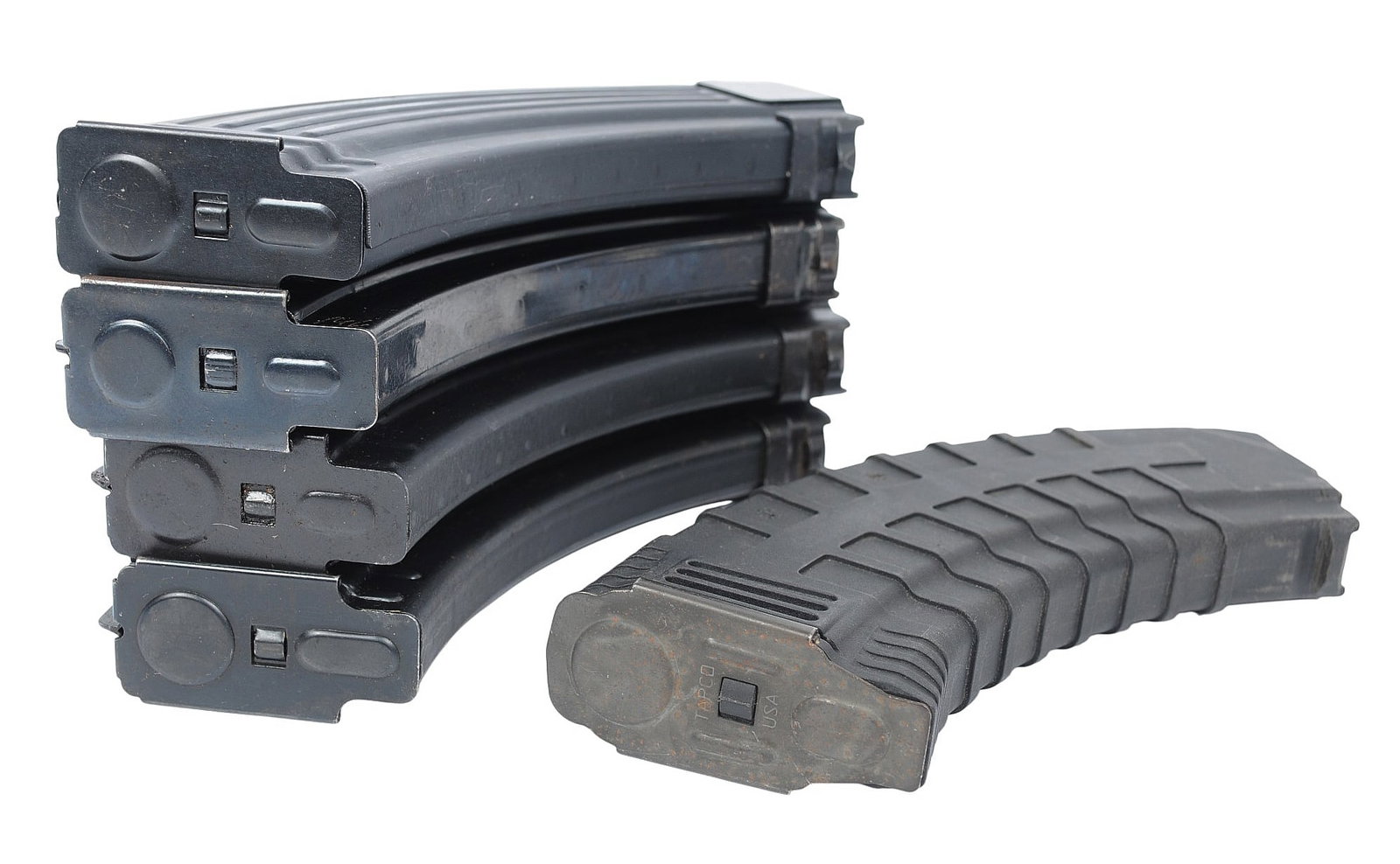 Commercial and Surplus AK47 7.62x39mm 30 Rd Magazine Lot of 5 (JGD) - 4