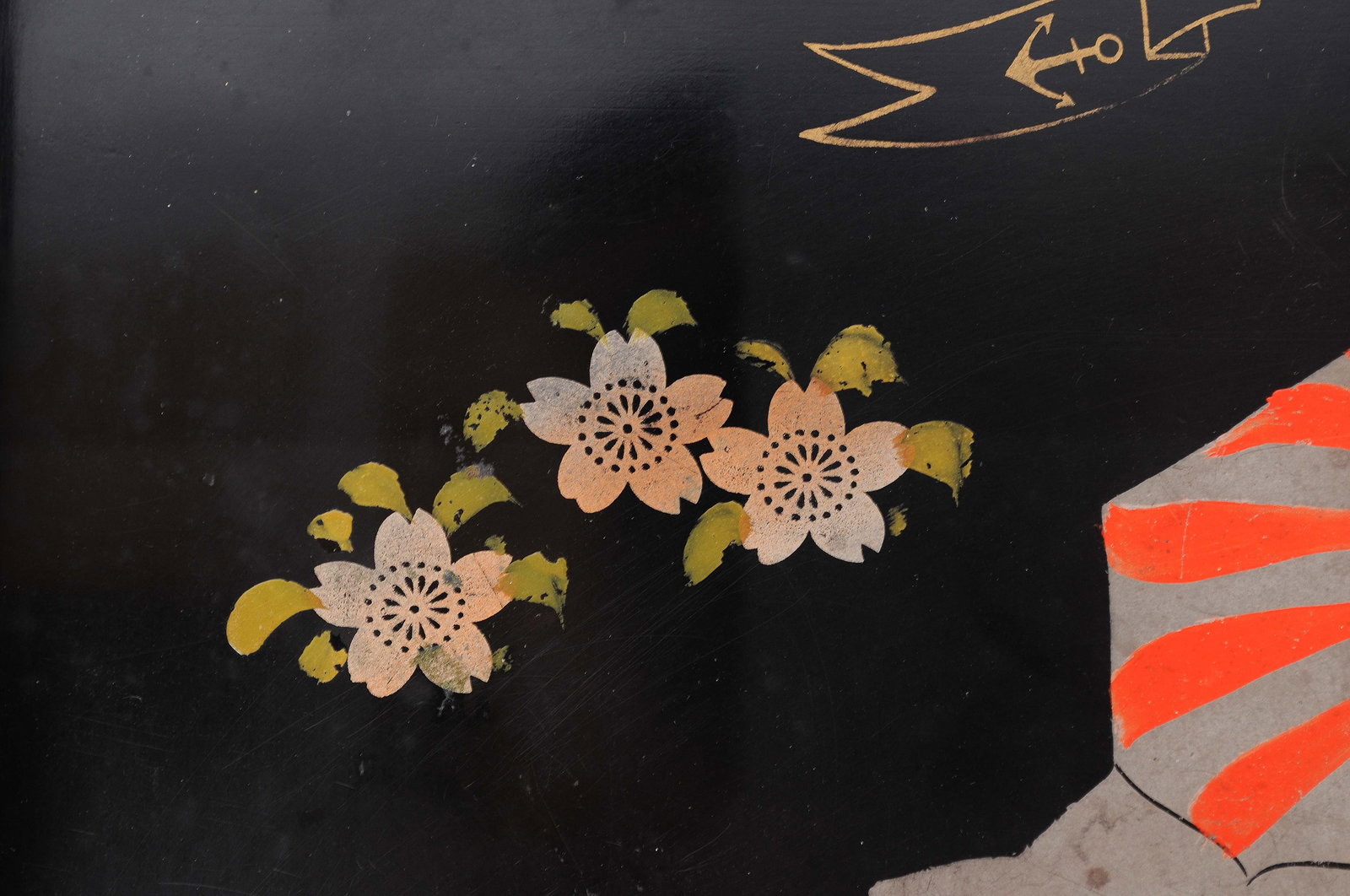 Imperial Japanese WWII Sake Serving Tray (CPD) - 4