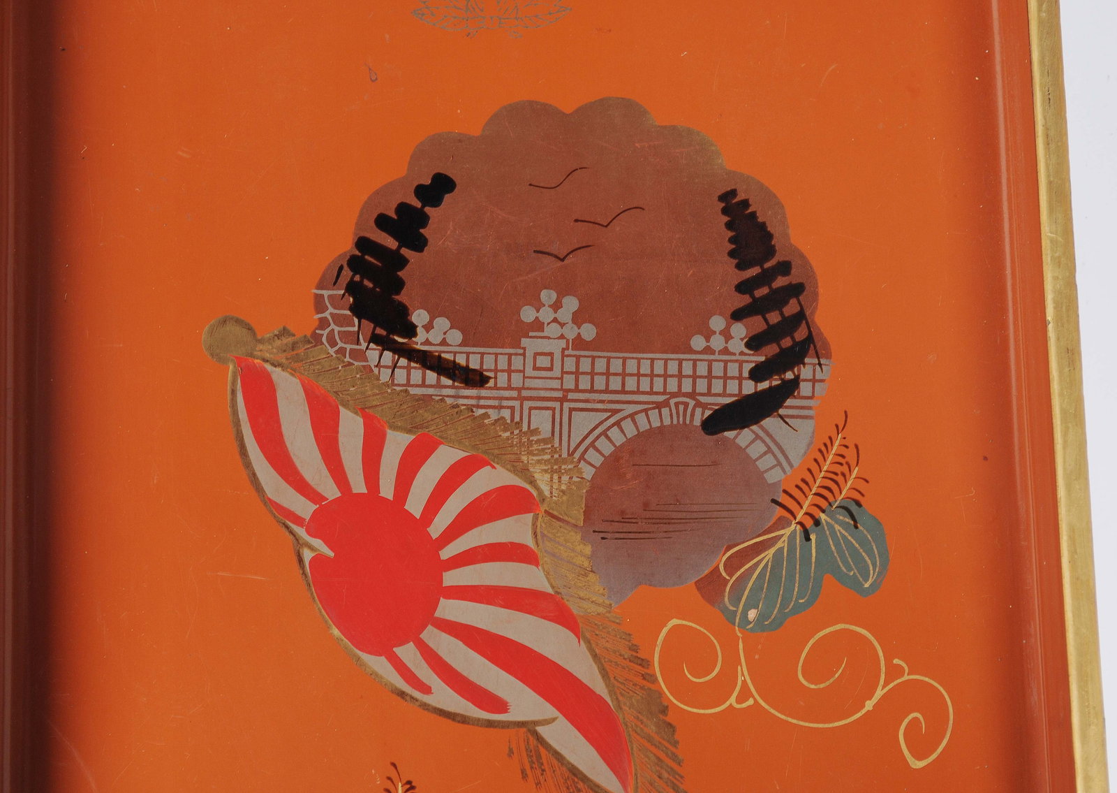 Imperial Japanese WWII Sake Serving Tray(CPD) - 5