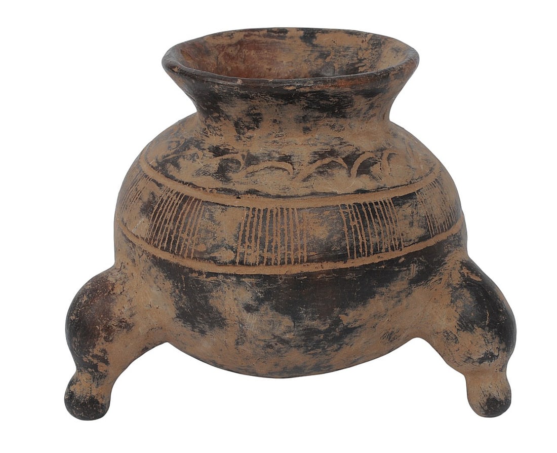 Pre Columbian Indigenous American Decorative Pot (CPD) - 3