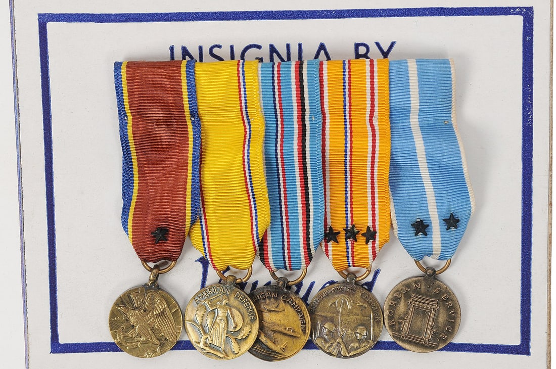 US Navy WWII-Vietnam War era Officers Sword, Sword Belt & Mini-Medals (JGD) - 14