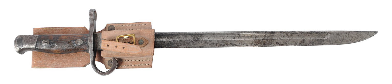 Imperial Japanese WWII Type 30 Kokura Arsenal Made Arisaka Bayonet with Repro Frog(RDL) - 10