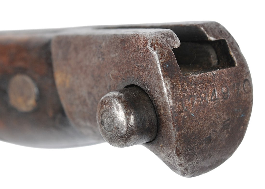 Imperial Japanese WWII Type 30 Kokura Arsenal Made Arisaka Bayonet with Repro Frog(RDL) - 4