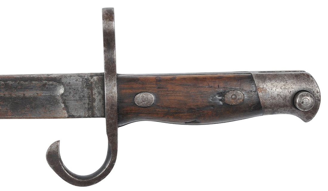 Imperial Japanese WWII Type 30 Kokura Arsenal Made Arisaka Bayonet with Repro Frog(RDL) - 6