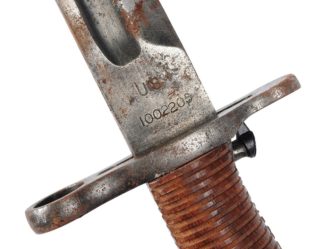 US Military WWI era M1905 Springfield Arsenal M1903 Rifle Bayonet (D3M) - 4