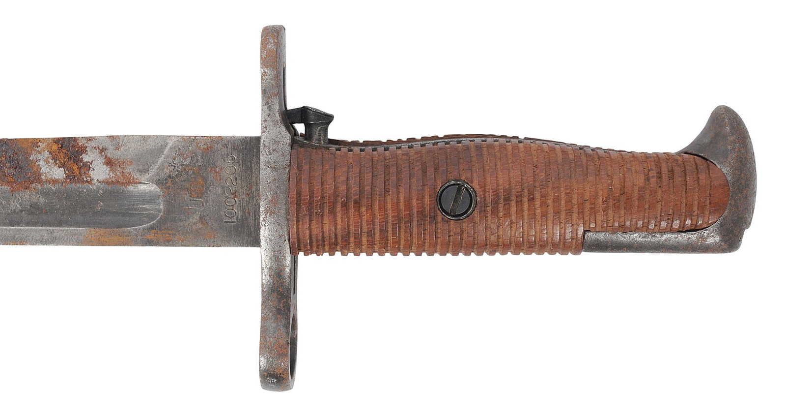 US Military WWI era M1905 Springfield Arsenal M1903 Rifle Bayonet (D3M) - 5