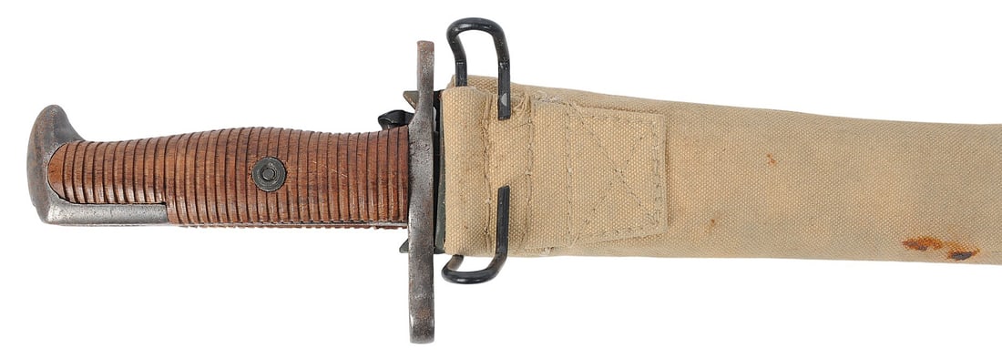 US Military WWI era M1905 Springfield Arsenal M1903 Rifle Bayonet (D3M) - 7