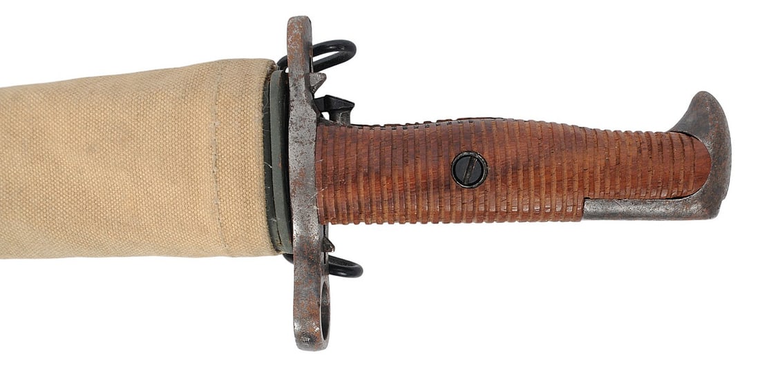 US Military WWI era M1905 Springfield Arsenal M1903 Rifle Bayonet (D3M) - 9