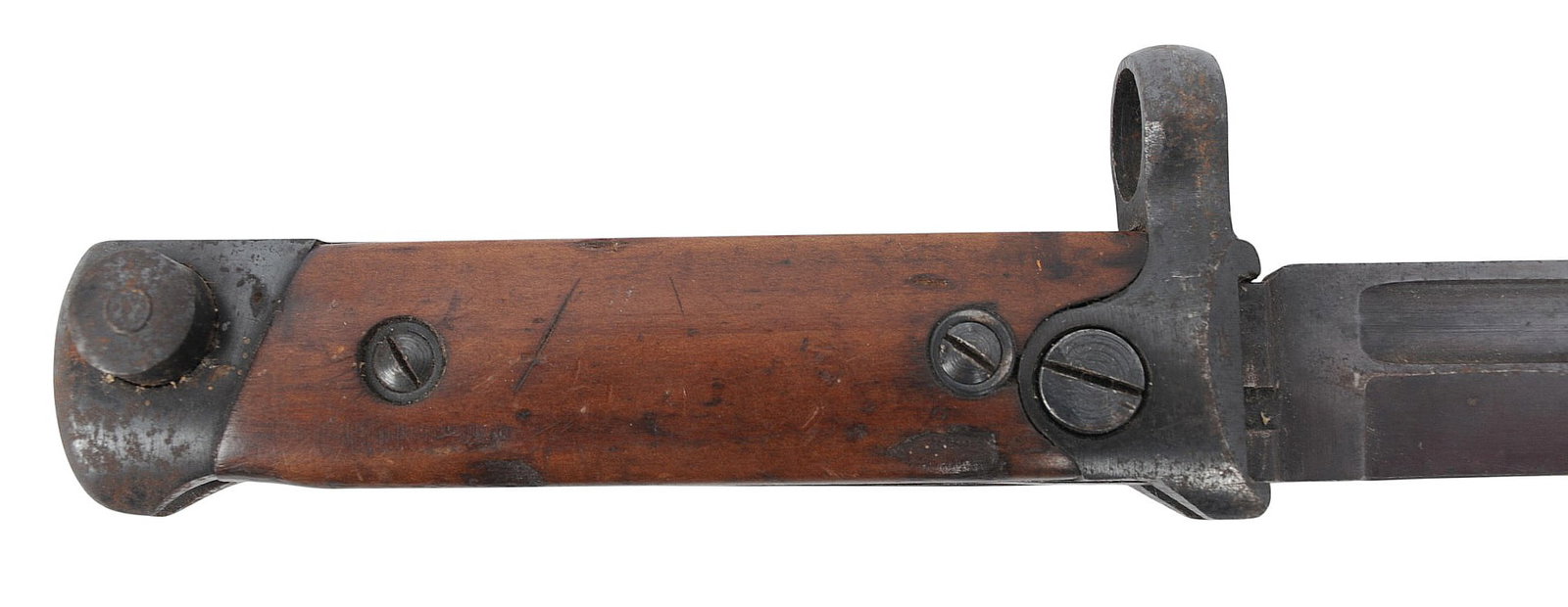 Italian Military WWII era Folding M1938 Carcano Short Rifle Bayonet (D3M) - 2