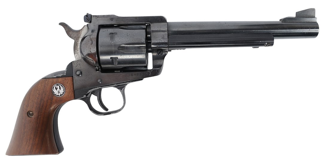 Ruger New Model Black Hawk 357 Magnum SA Revolver / Extra 38 S&W Cylinder FFL 3569918 (RGP1) - 2