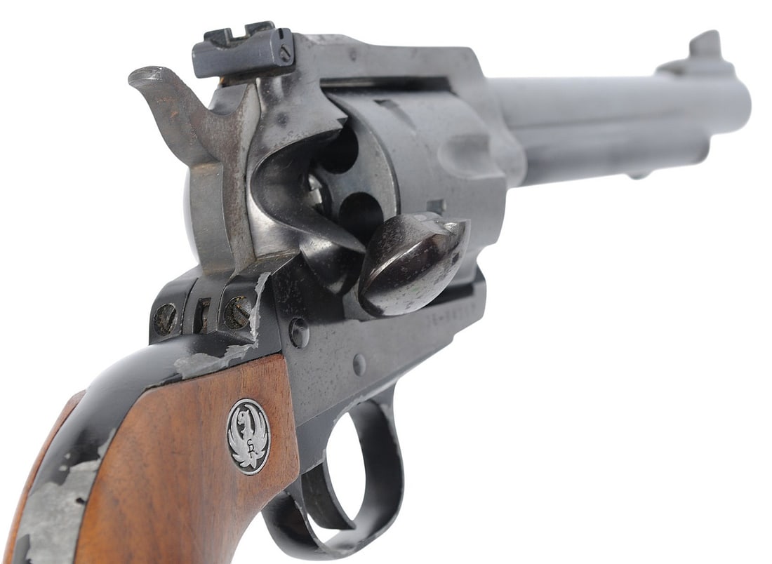 Ruger New Model Black Hawk 357 Magnum SA Revolver / Extra 38 S&W Cylinder FFL 3569918 (RGP1) - 7