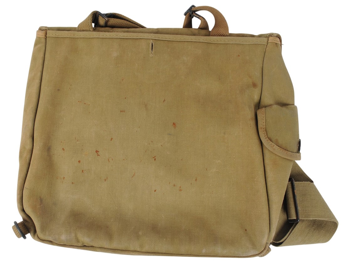 US Army World War II Airborne 1942 Dated Atlantic Products Corp. Musette Bag (CWA) - 3