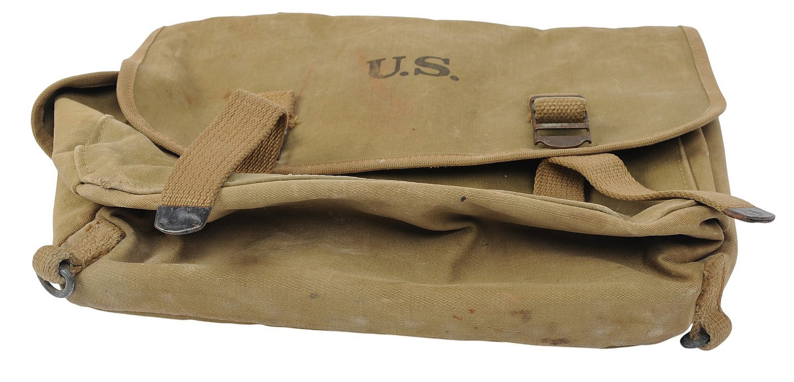 US Army World War II Airborne 1942 Dated Atlantic Products Corp. Musette Bag (CWA) - 8