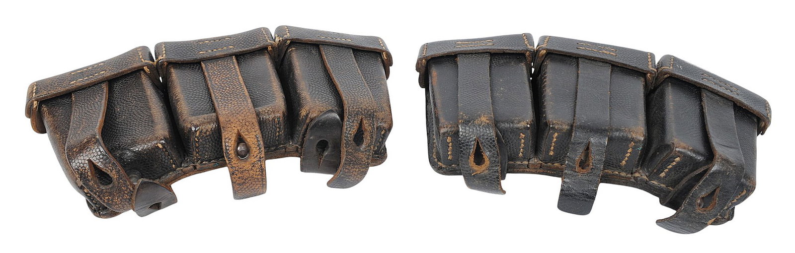 *German World War II K98 Mauser Ammunition Pouch Lot of 2(CWA) - 2