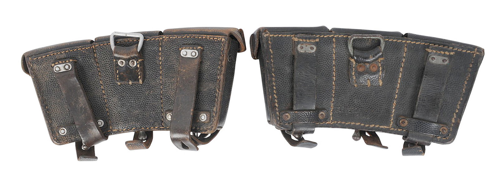 *German World War II K98 Mauser Ammunition Pouch Lot of 2(CWA) - 3