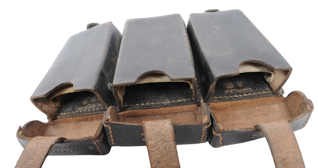 *German World War II K98 Mauser Ammunition Pouch Lot of 2(CWA) - 4