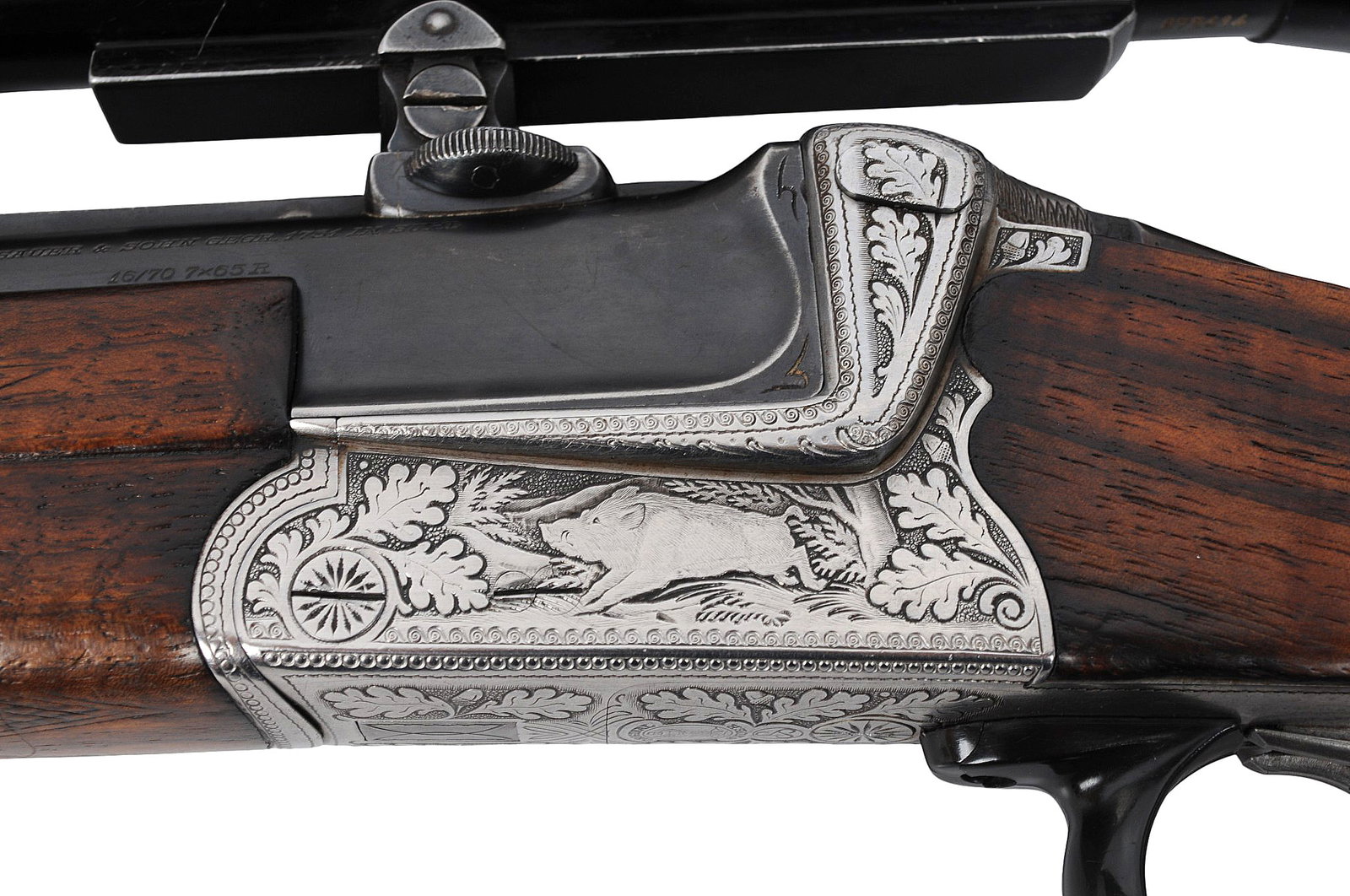 German Sauer and Sohn BBF.54 7x65R 16GA Combination FFL Required 12937 (CWA1) - 14