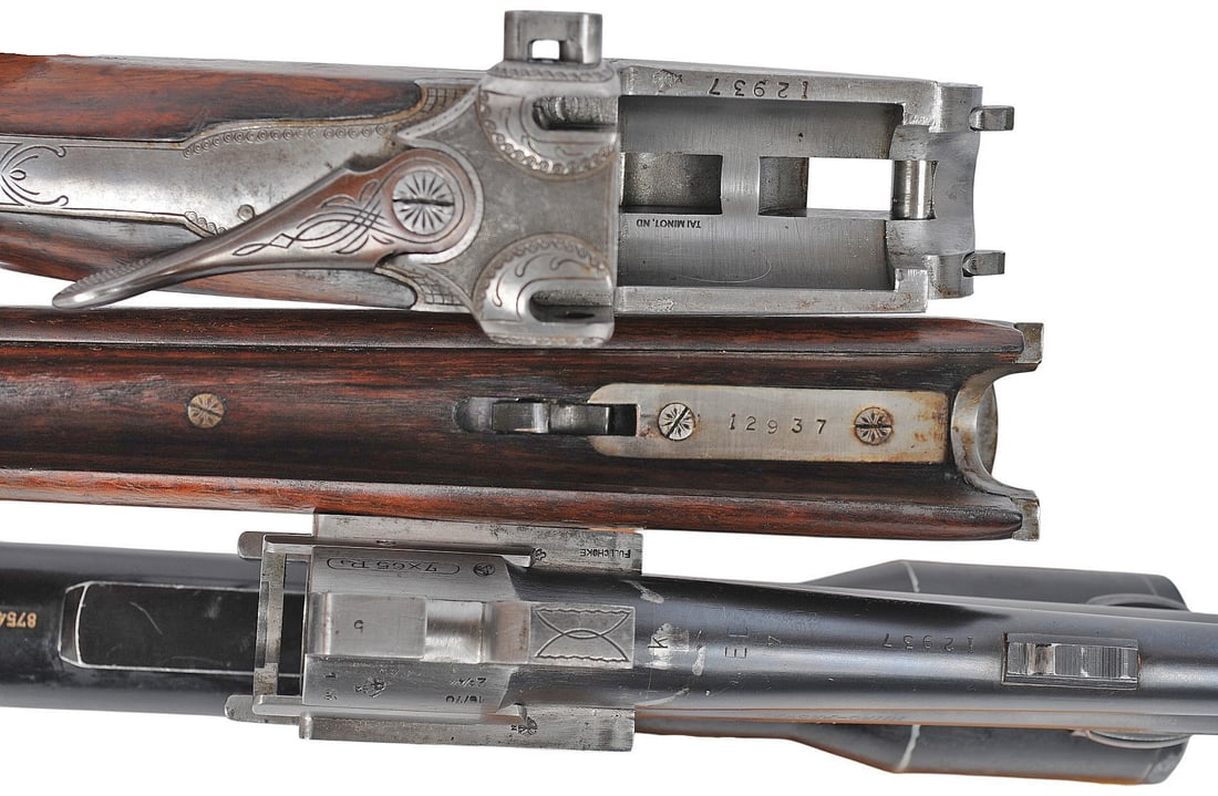 German Sauer and Sohn BBF.54 7x65R 16GA Combination FFL Required 12937 (CWA1) - 20