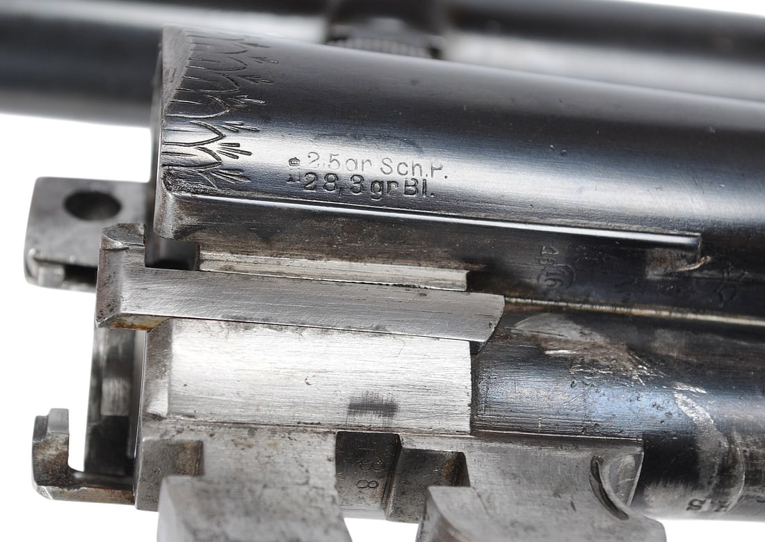 German Simson Drilling 8x57 JRS & 16ga 1938 Pre War Combination FFL Required 4006 (CWA1) - 15