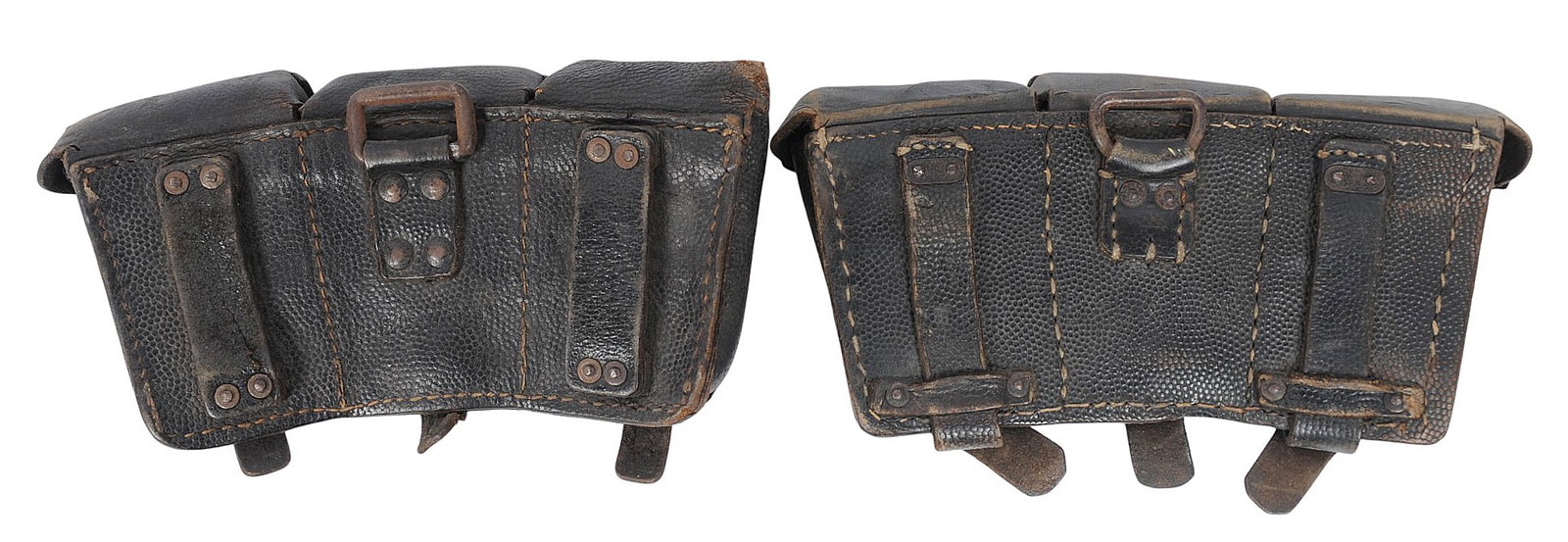 *German World War II K98 Mauser Ammunition Pouches Lot of 2 (CWA) - 3