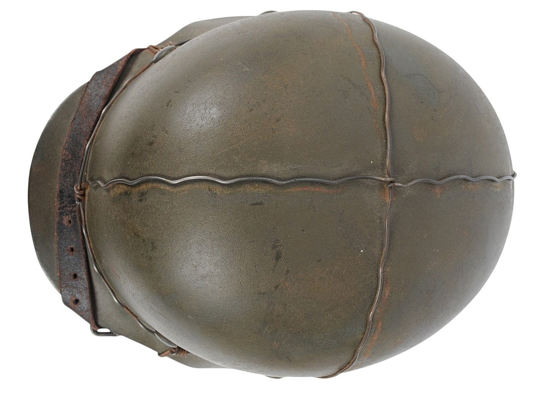 *German WWII "Chicken Wire" M40 Helmet (BM) - 3