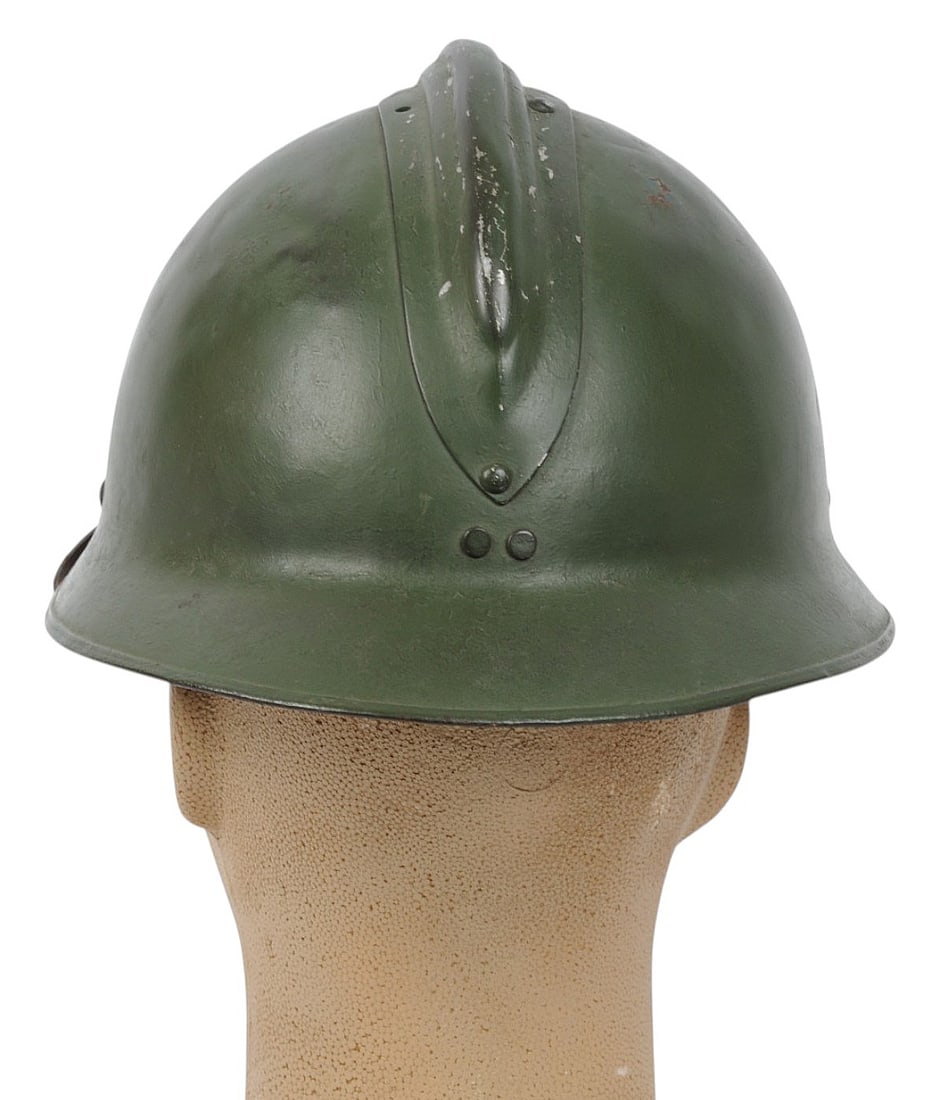 Interesting Rare Scottish Masonic Society French Adrian Helmet with an Italian M33 Liner (BM) - 4