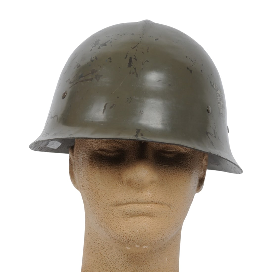 Rare Norwegian M31 "Quisling" Helmet Possible SS Affiliated (BM) - 6