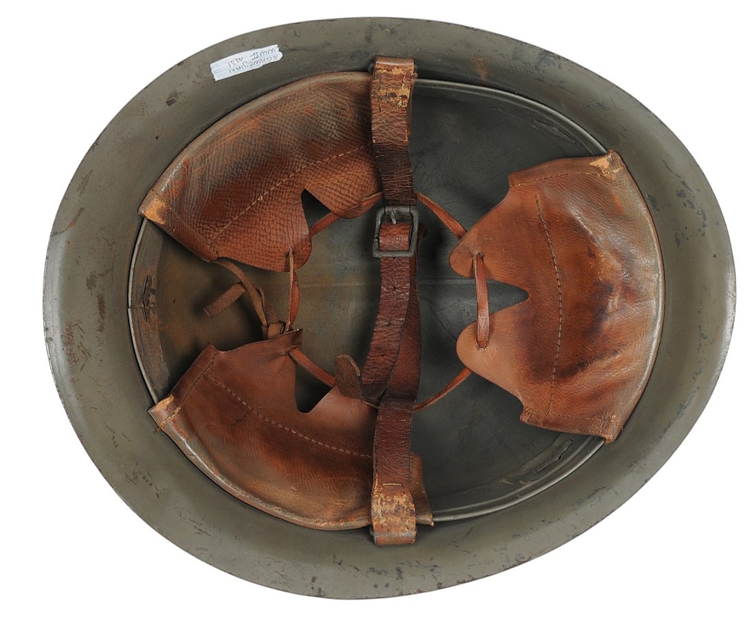 Rare Norwegian M31 "Quisling" Helmet Possible SS Affiliated (BM) - 7