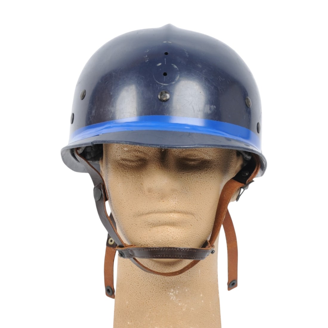 Interesting Belgian 1960's Riot Police Helmet (BM) - 6