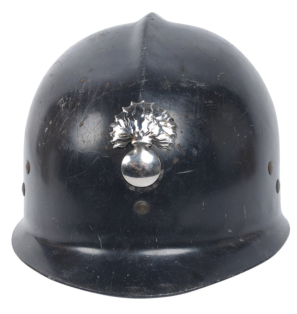 Belgian 1960's Police Helmet with Badge(BM) - 2