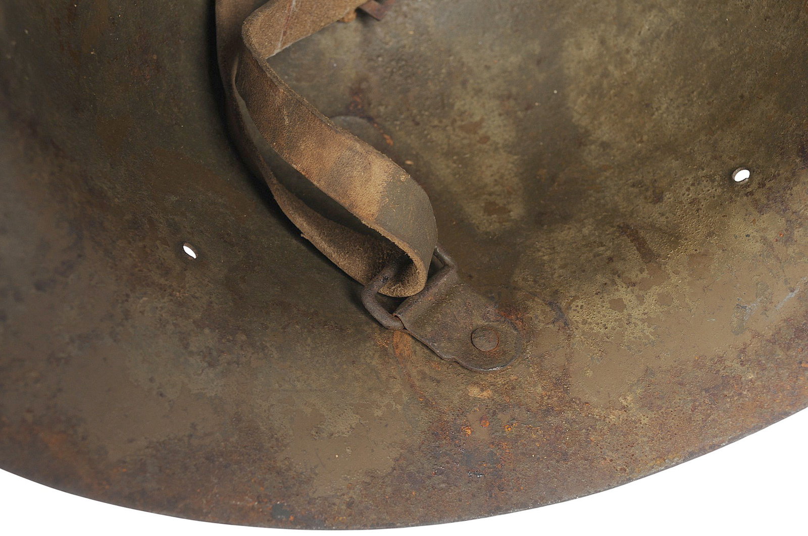 Spanish Civil War "Republican" Czech M30 Helmet (BM) - 9