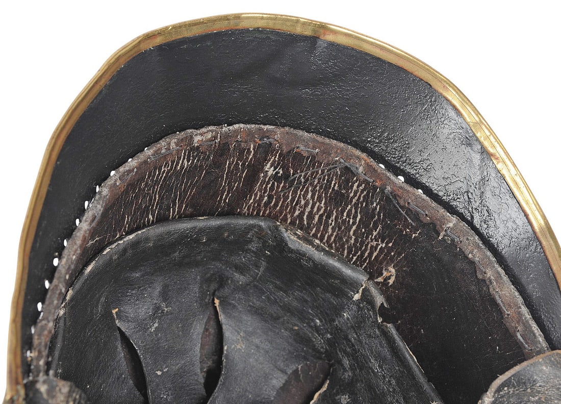 Imperial German WWI Pickelhaube Fire Helmet(C3T) - 10
