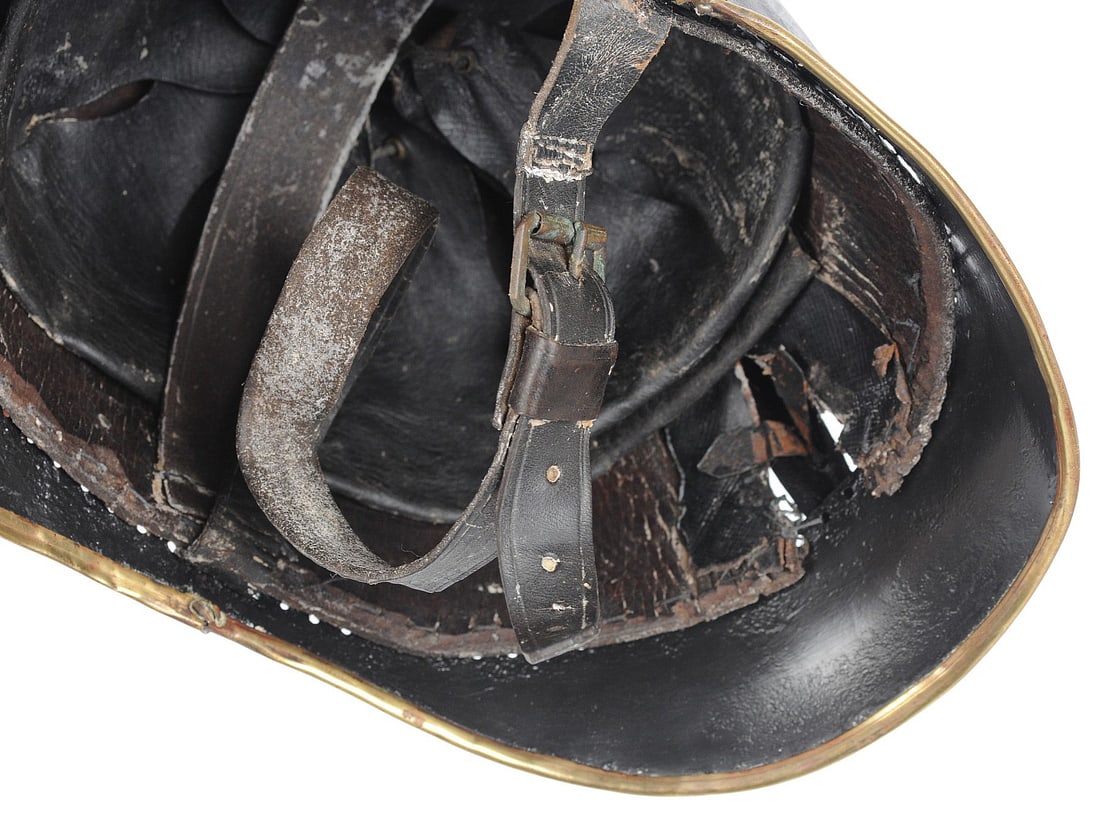 Imperial German WWI Pickelhaube Fire Helmet(C3T) - 7
