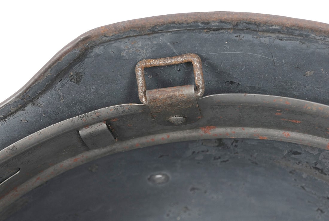 *German WWII M40 Helmet with no Liner (C3T) - 9