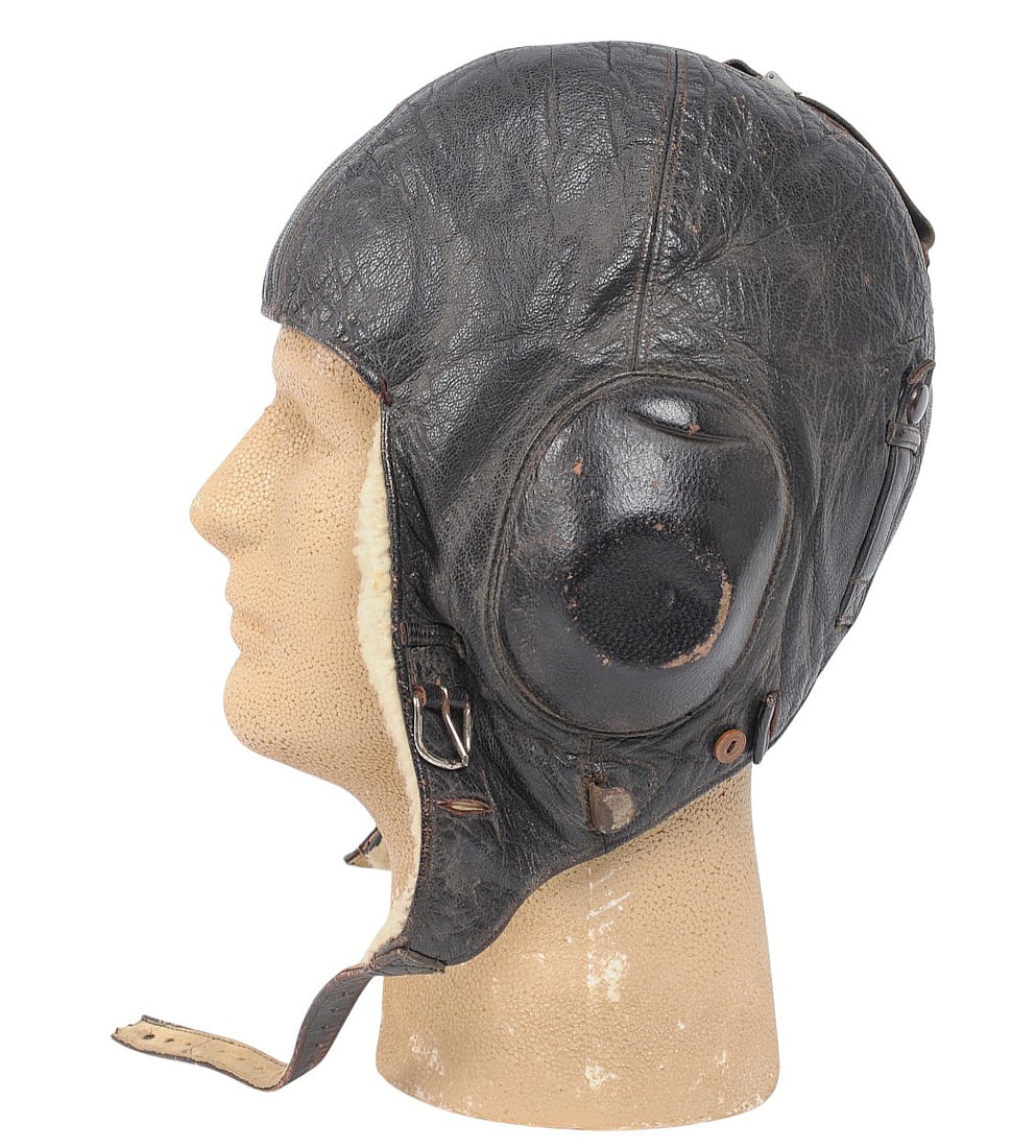 *German WWII Luftwaffe Winter Flight Helmet(C3T) - 2