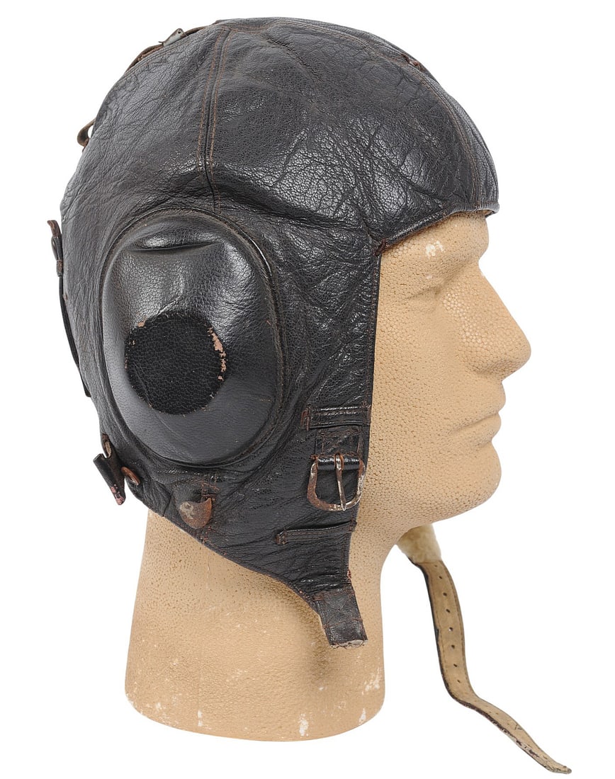 *German WWII Luftwaffe Winter Flight Helmet(C3T) - 4