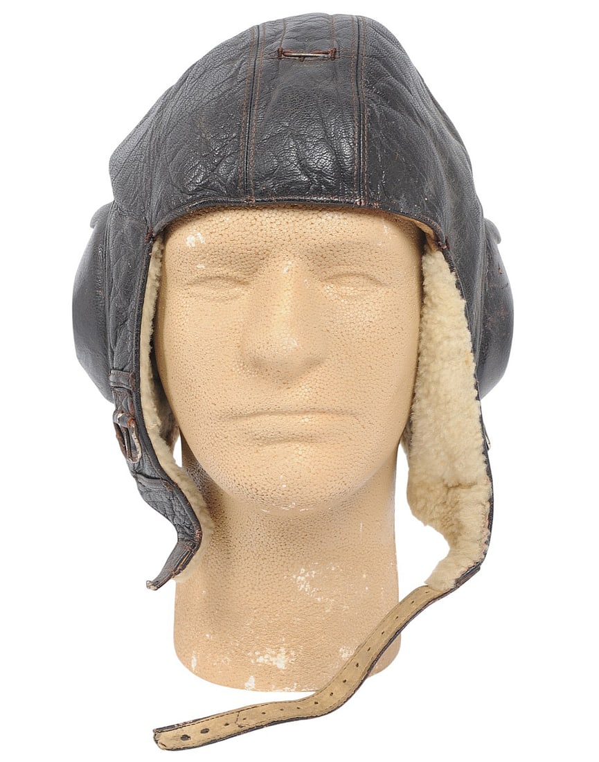*German WWII Luftwaffe Winter Flight Helmet(C3T) - 5