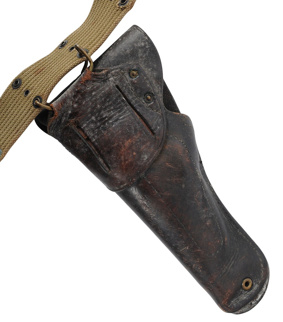 US Military WWII Soldiers Complete Field Belt Lot of 7(D3M) - 8