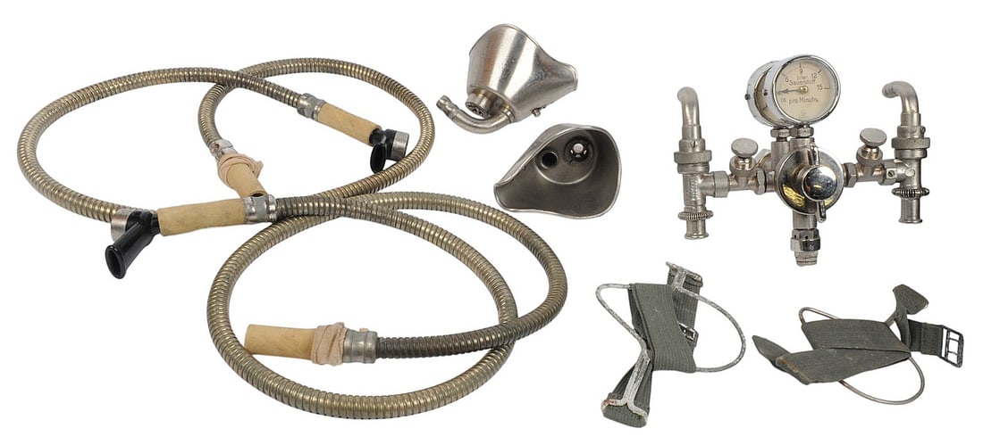 *German Pre WWII 1936 Dated Draeger Respiratory Field Hospital Kit (C3T) - 3