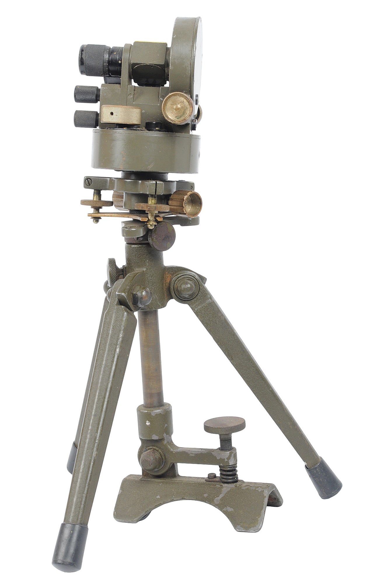 *German WWII Huet Paris MG 49/179 Field Surveyor Scope and Tripod Set (C3T) - 4