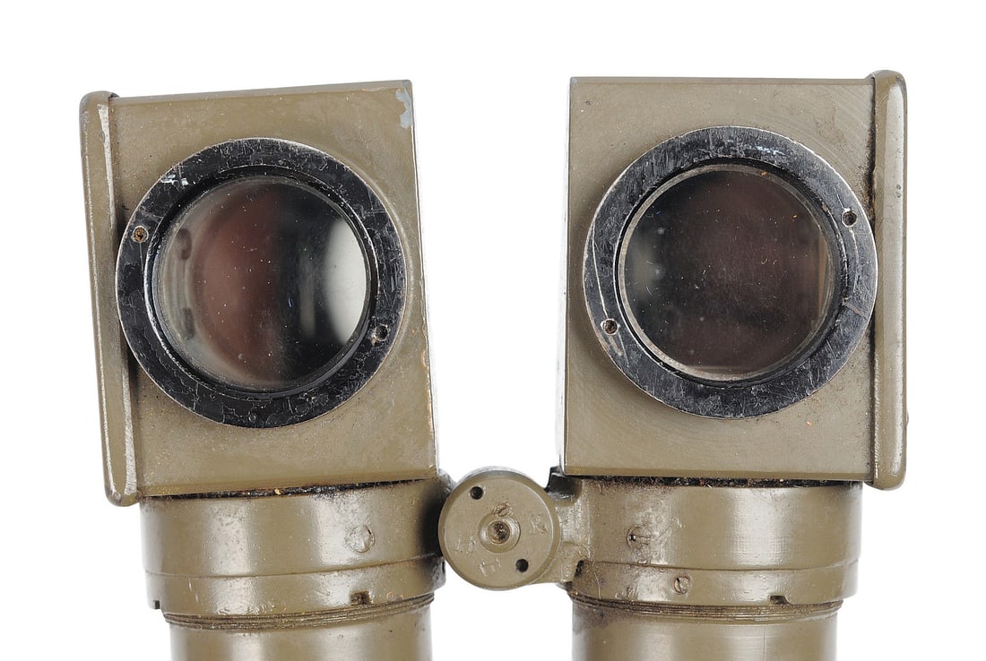 French Possible *German Capture WWII Huet Paris "Rabbit Ears" 8 X 24 Trench Periscope (C3T) - 6