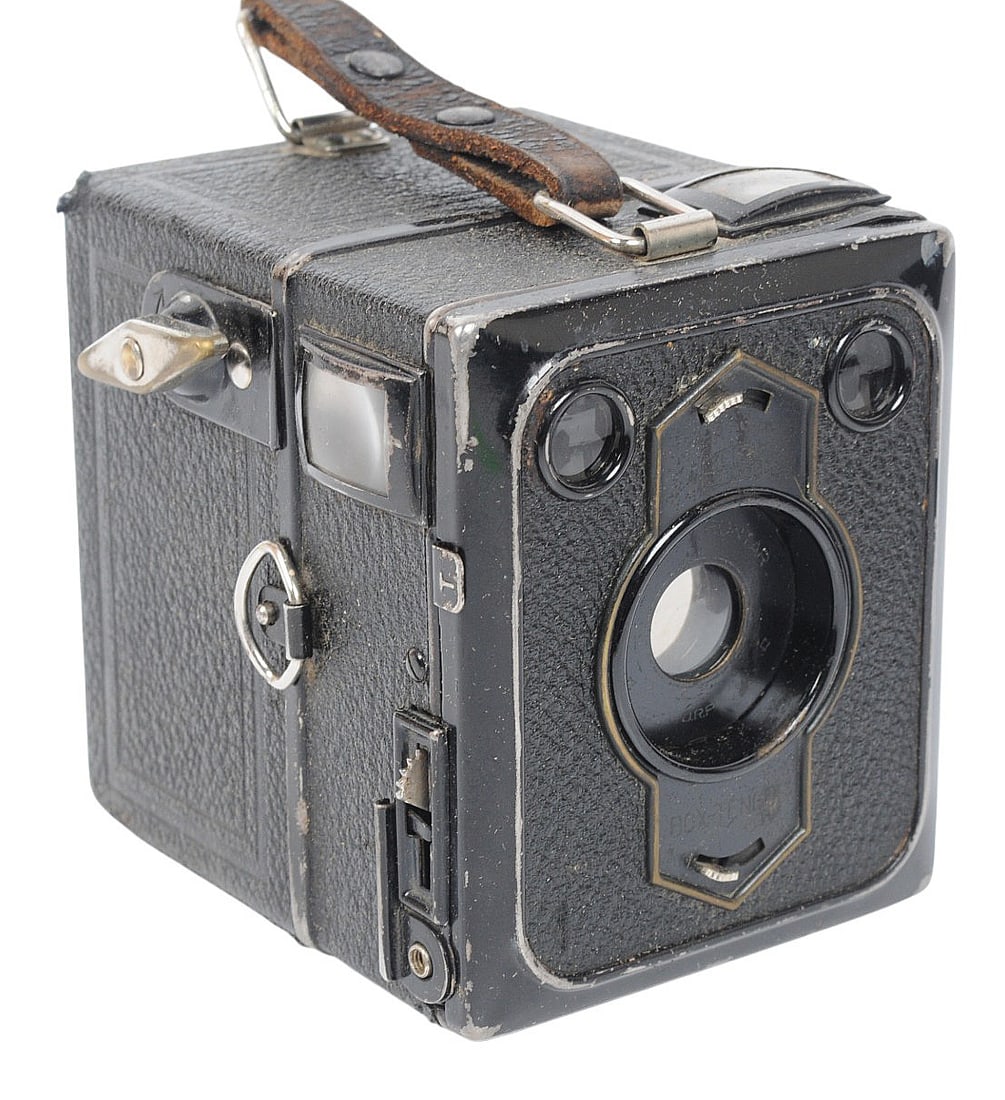 *German WWII Portable Field Camera with Original Case (C3T) - 2