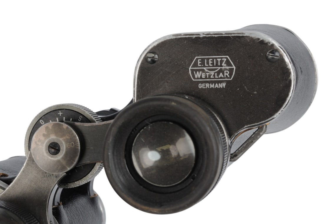 *German WWII E. Leitz Wetzlar 8x30 Field Binoculars (C3T) - 4