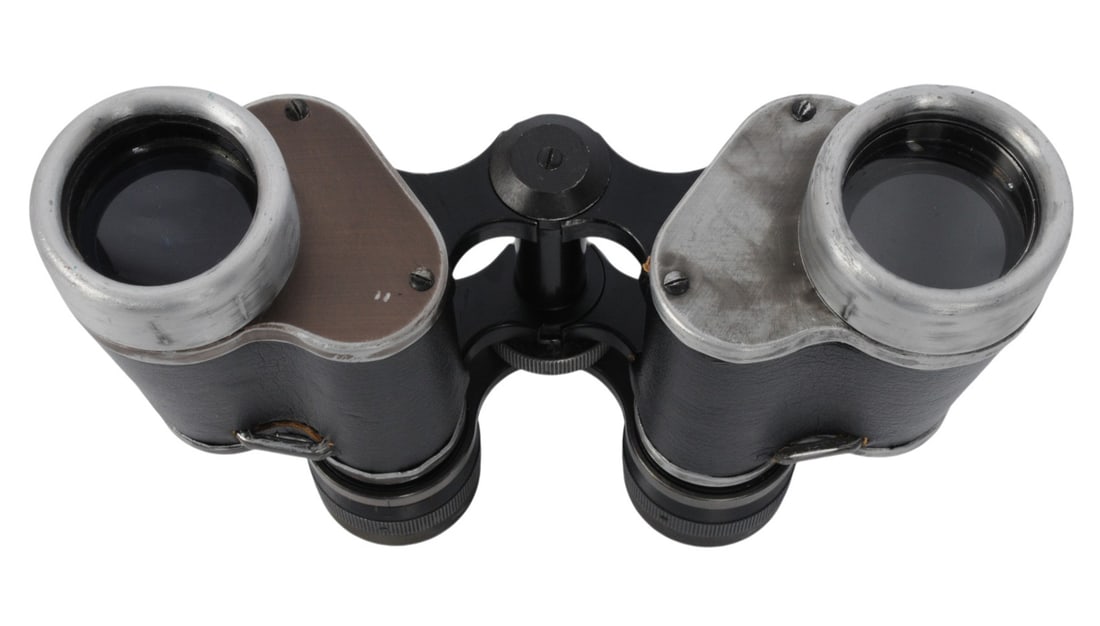 *German WWII E. Leitz Wetzlar 8x30 Field Binoculars (C3T) - 6