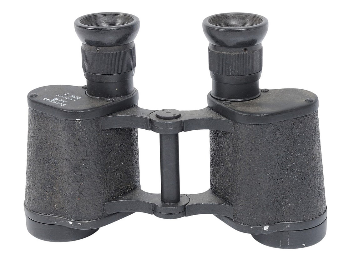 *German WWII HMK Code Dienstglas 6x30 Field Binoculars (C3T) - 5