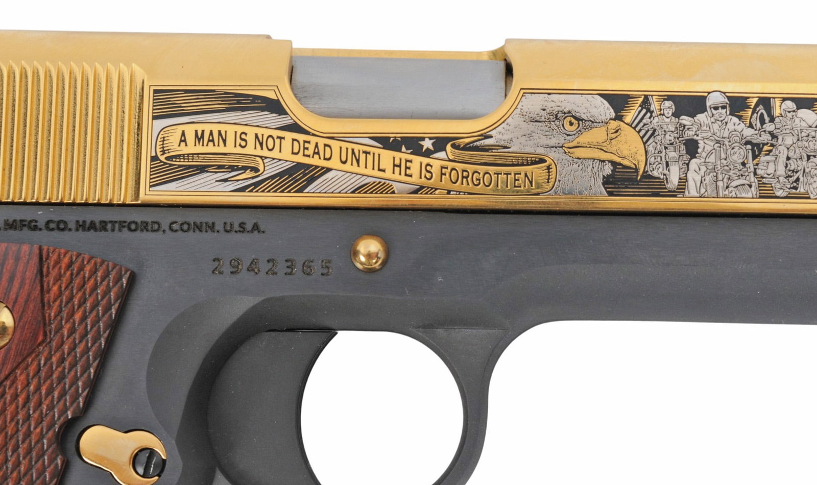Colt M1911A1 Government "POW" Commemorative #37 of 500 45 ACP Semi Auto Pistol FFL 2942365(A2R1) - 3